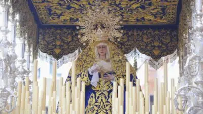 La Virgen del Gran Perdon se suma a las procesiones de Malaga